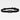 Svart armband med svart brick. justerbar armband