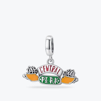 Berlock med Central perk logga från tv-serien Vänner
