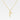 Halsband fe - skyddsängel i 925 sterling silver pläterad med 18k guld