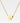 Halsband i guld färg med ett litet hjärta