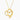 Silverhalsband med guldplätering. 2 hjärtan
