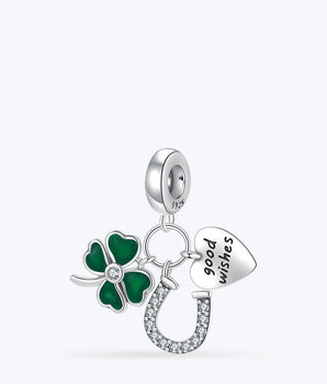 Lucky charm pendant in 925 Sterling silver