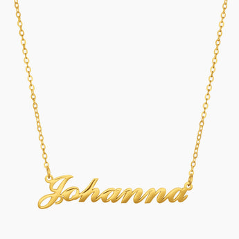Klassiskt namnhalsband med namnet "Johanna"