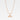 halsband med valfena i 925 sterling silver – guld, roséguld och silver med zirkoner på kedja