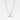 halsband med valfena i 925 sterling silver – guld, roséguld och silver med zirkoner på kedja