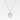 Silverhalsband med livets träd dekorerat med rosa och vita kristaller – Tree of Life-smycke i 925 sterling silver.
