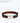 Läderarmband med gravyr - brun silver spänne