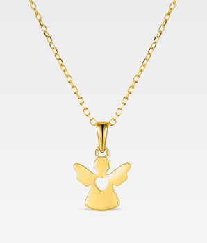 Halsband ängel i guld