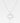 Personligt namnhalsband med hjärtformad berlock i silver