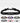 Reparmband med gravyr på svart tag.