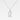 Silverhalsband med hängsmycke i form av hjärta, stjärna och måne, med cubic zirconia – tillverkat i sterling silver